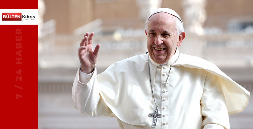 Papa Fransis ilk kez maske ile kameraya yansıdı