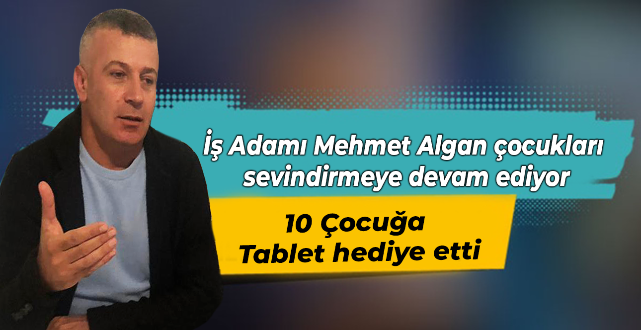 İş Adamı Mehmet Algan yardımlarına aralıksız devam ediyor