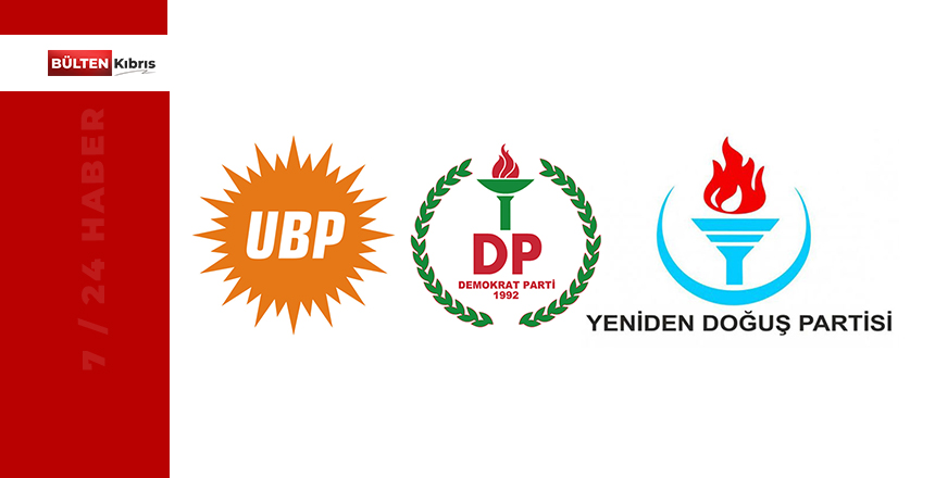 UBP-DP-YDP’DEN KOALİSYON HÜKÜMETİ!