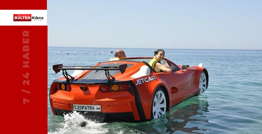 OTOMOBİL GÖRÜNÜMLÜ DENİZ ARAC!