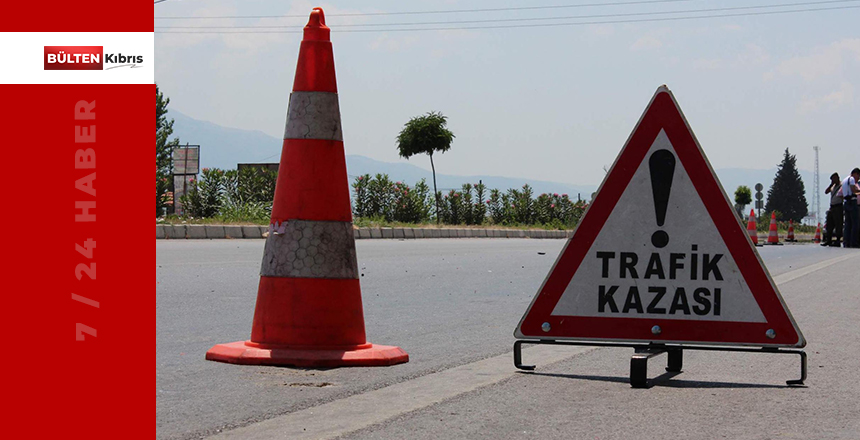 LEFKOŞA’DA KORKUNÇ KAZA!