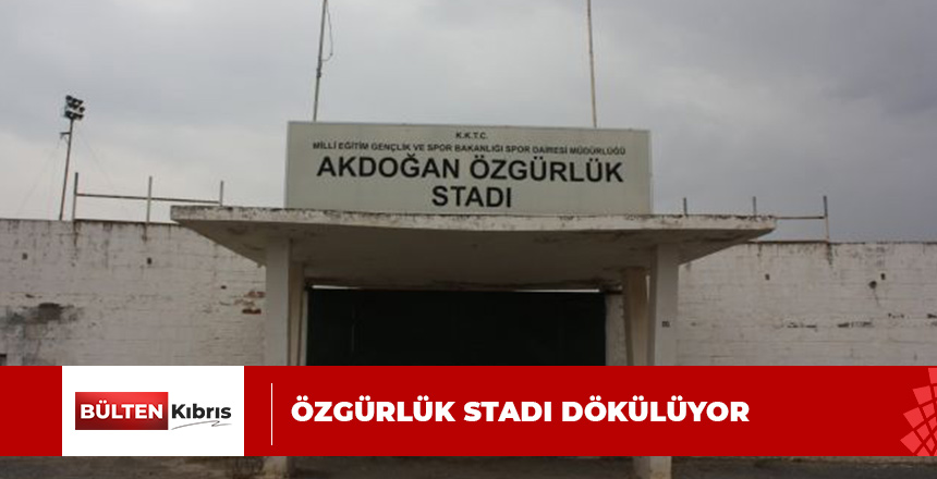 ÖZGÜRLÜK STADI DÖKÜLÜYOR