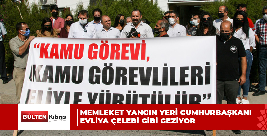 BENGİHAN: MEMLEKET YANGIN YERİ CUMHURBAŞKANI EVLİYA ÇELEBİ GİBİ GEZİYOR