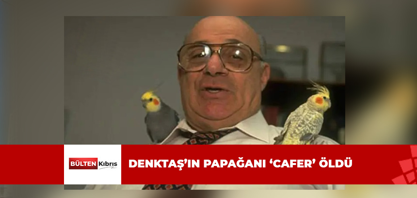 DENKTAŞ’IN PAPAĞANI ‘CAFER’ ÖLDÜ