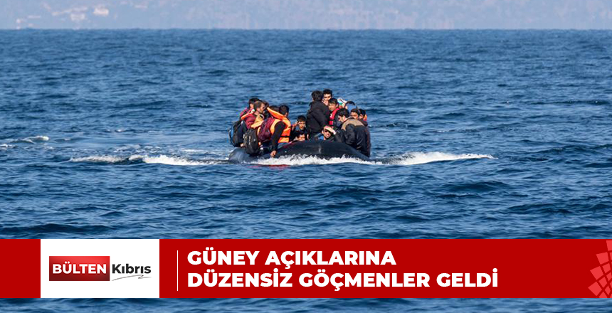 GÜNEY AÇIKLARINA DÜZENSİZ GÖÇMENLER GELDİ