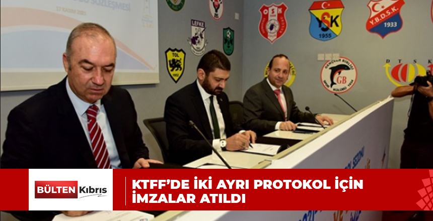 İMZALAR ATILDI…