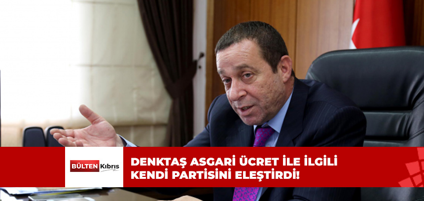 SERDAR DENKTAŞ’DAN SERT ELEŞTİRİ!