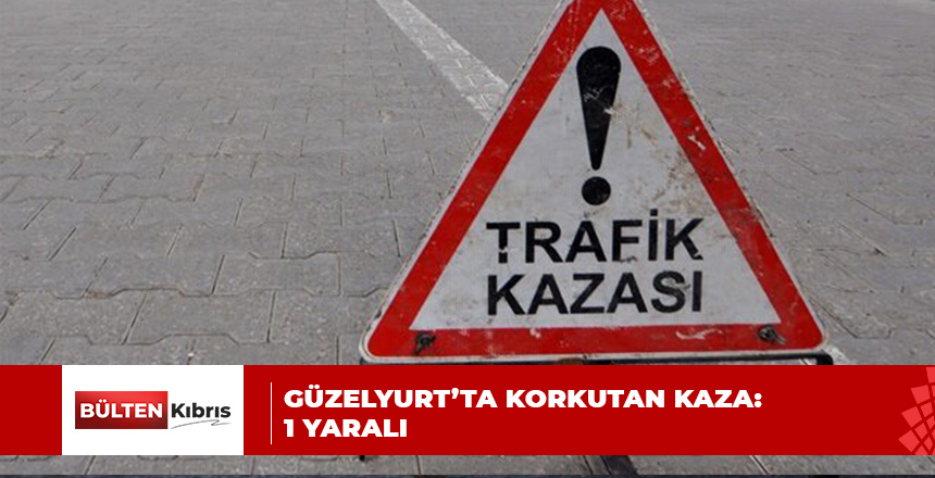 İZZET KOMBOS BULVARI ÜZERİNDE TRAFİK KAZASI