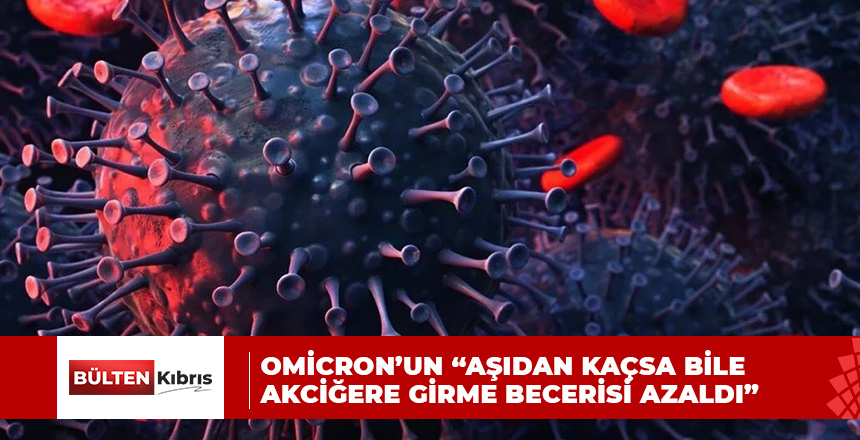 OMİCRON’UN DAHA AZ ÖLÜMCÜL OLMASININ SIRRI ÇÖZÜLDÜ