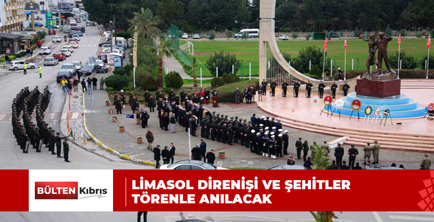 DİRENİŞ PAZAR GÜNÜ GİRNE’DE ANILACAK