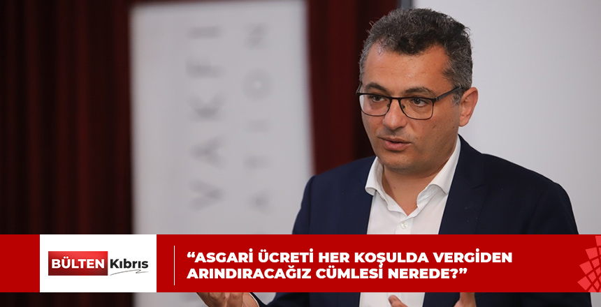 “HÜKÜMETİN ADI DEĞİŞMİŞ OLABİLİR, İLK DEFA GÖRMÜYORUZ”