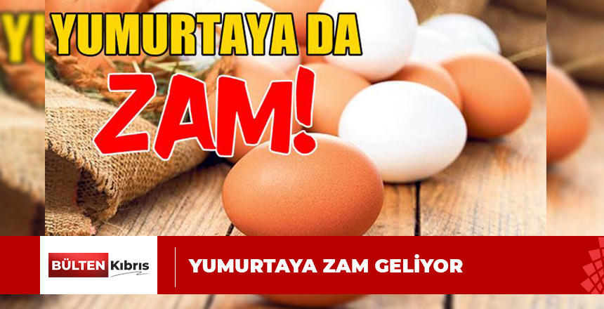 BİR ZAM DA YUMURTADAN!