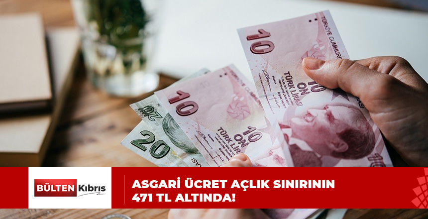 İŞTE 4 KİŞİLİK BİR AİLENİN AÇLIK SINIRI