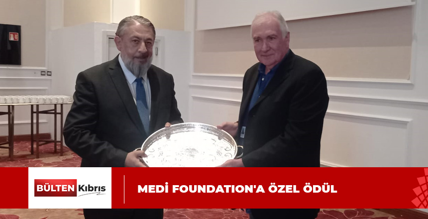 MEDİ FOUNDATİON’A ÖZEL ÖDÜL