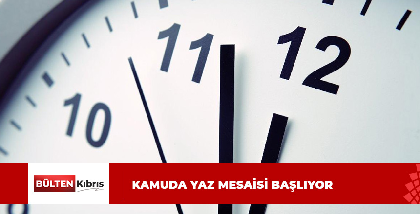 YAZ MESAİSİNE SAYILI GÜNLER KALDI