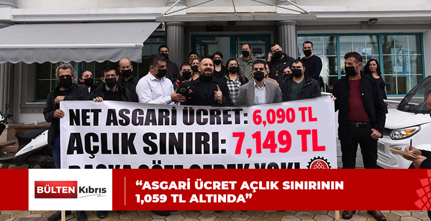 4 KİŞİLİK BİR AİLE İÇİN AÇLIK SINIRI 7 BİN 149 TL!