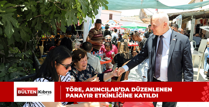 TÖRE, AKINCILAR’DA ETKİNLİĞE KATILDI