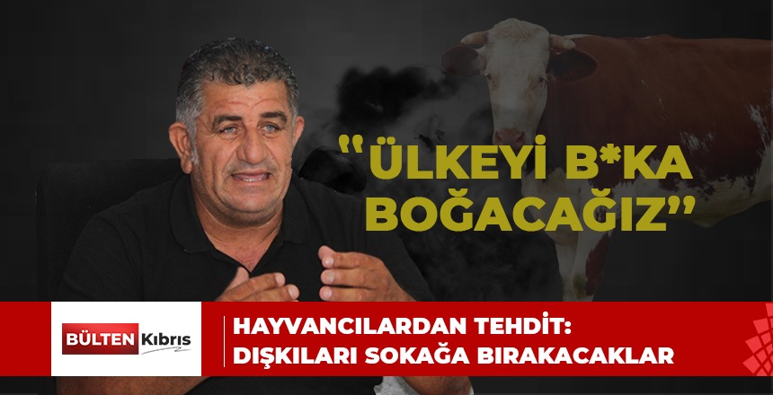 “DIŞKILARI SOKAĞA BIRAKIYORUZ”