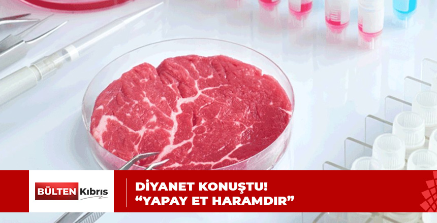 “YAPAY ET HELAL DEĞİLDİR”