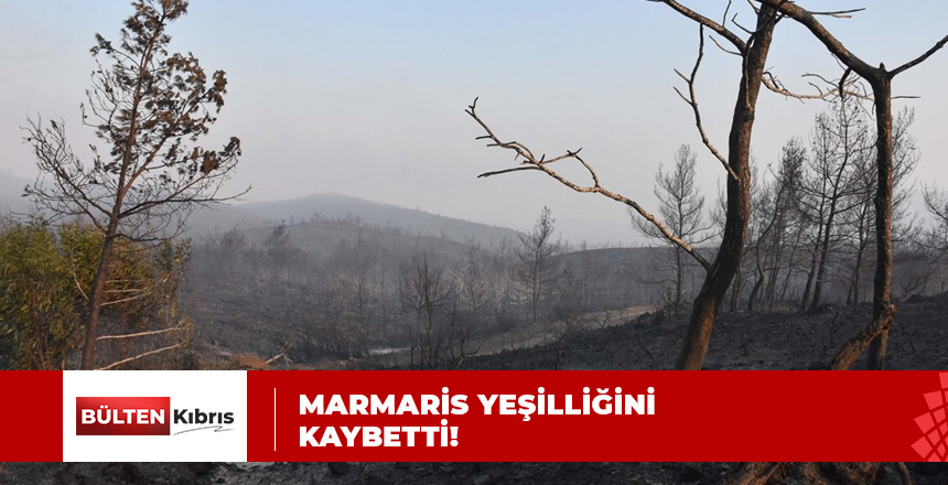 MARMARİS’TE BÜYÜK YANGIN!