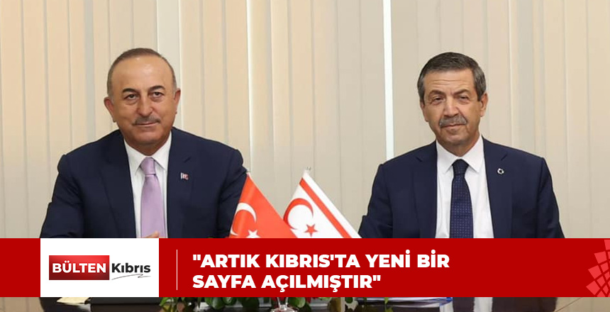 DIŞİŞLERİ BAKANI ERTUĞRULOĞLU, ÇAVUŞOĞLU İLE GÖRÜŞTÜ