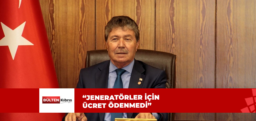 JENERATÖRLER ÜLKEYE ULAŞTI