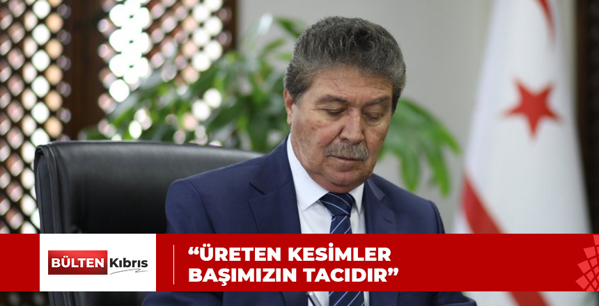 “AMACIMIZ ÜRETİMİN DESTEKLENMESİ, GELİRİN ARTMASI…”