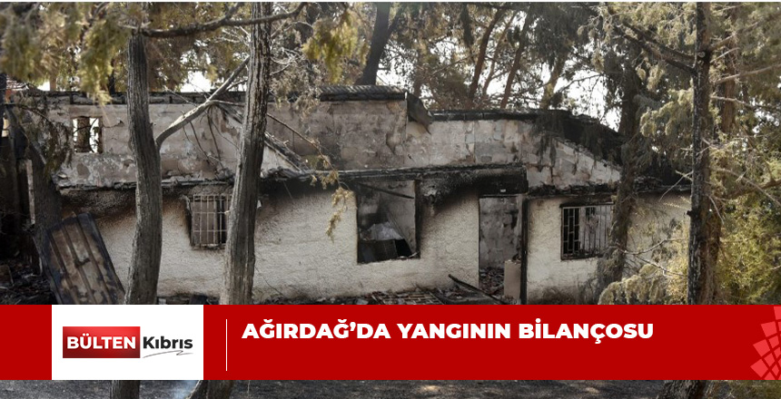 AĞIRDAĞ’DA 5 EV VE 4 ARAÇ YANDI