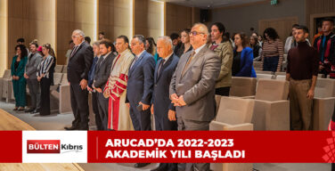 ARUCAD’DA 2022-2023 AKADEMİK YILI TÖRENLE AÇILDI