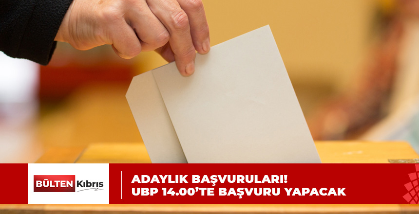 YEREL SEÇİMLERE YÖNELİK ADAYLIK BAŞVURULARI BUGÜN YAPILACAK