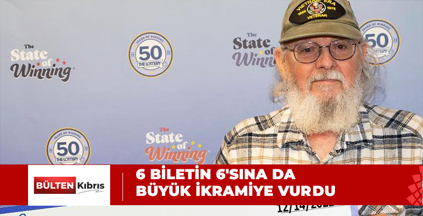 6 BİLETİN 6’SINA DA BÜYÜK İKRAMİYE VURDU