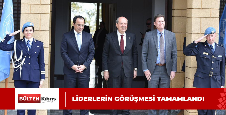 LİDERLERİN ARA BÖLGEDEKİ GAYRİRESMÎ GÖRÜŞMESİ TAMAMLANDI