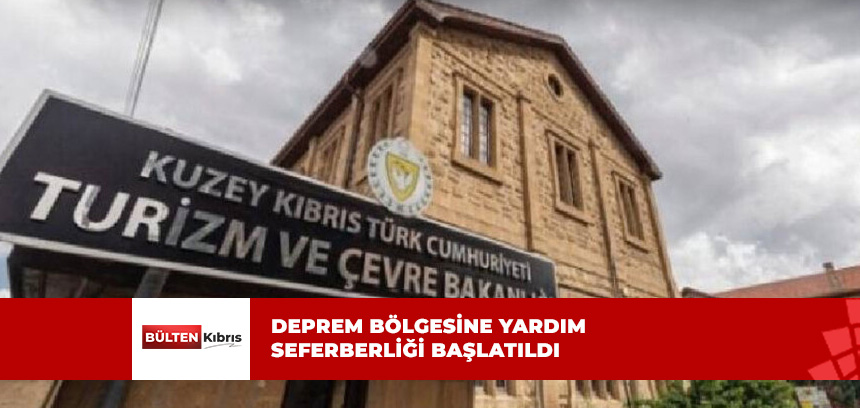 BAKANLIK’TAN DEPREM BÖLGESİNE YARDIM SEFERBERLİĞİ…