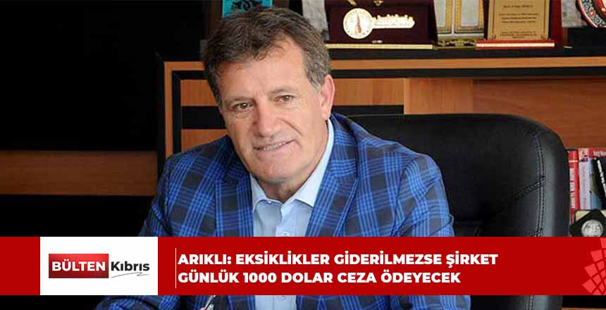 Ercan Havaalanı sözleşmesi… Arıklı: Eksiklikler giderilmezse şirket günlük 1000 dolar ceza ödeyece