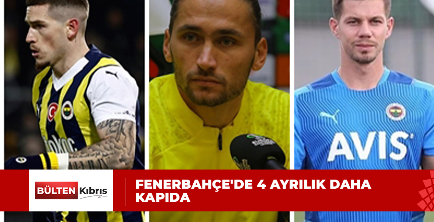 Bartuğ ve Crespo sonrası Fenerbahçe’de 4 ayrılık daha kapıda