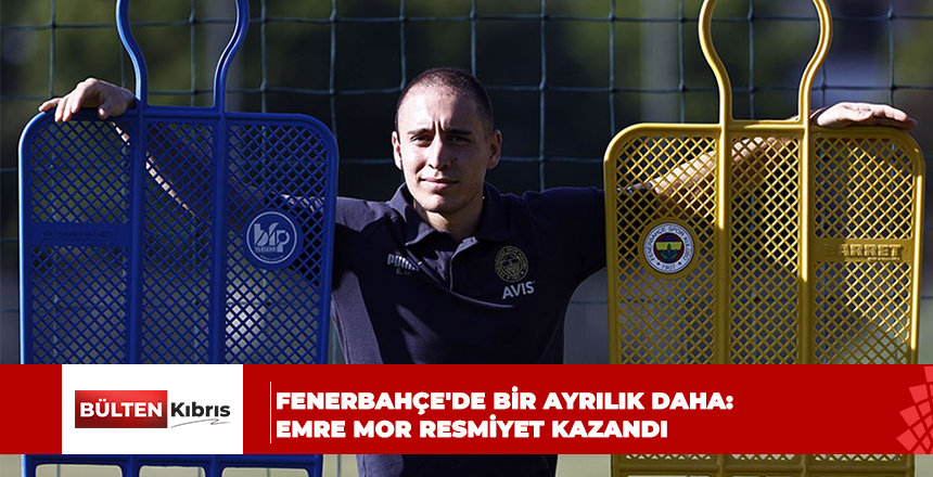 Fenerbahçe’de bir ayrılık daha: Emre Mor resmiyet kazandı