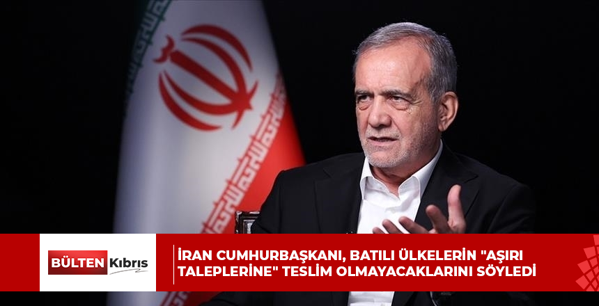 İRAN CUMHURBAŞKANI, BATILI ÜLKELERİN “AŞIRI TALEPLERİNE” TESLİM OLMAYACAKLARINI SÖYLEDİ