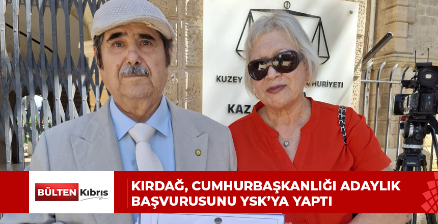 Bağımsız aday Arif Salih Kırdağ, Cumhurbaşkanlığı adaylık başvurusunu YSK’ya yaptı