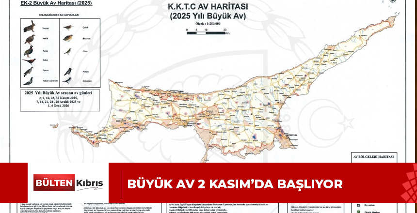 Büyük Av 2 Kasım’da başlıyor