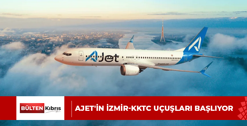 AJet’in İzmir-KKTC uçuşları başlıyor