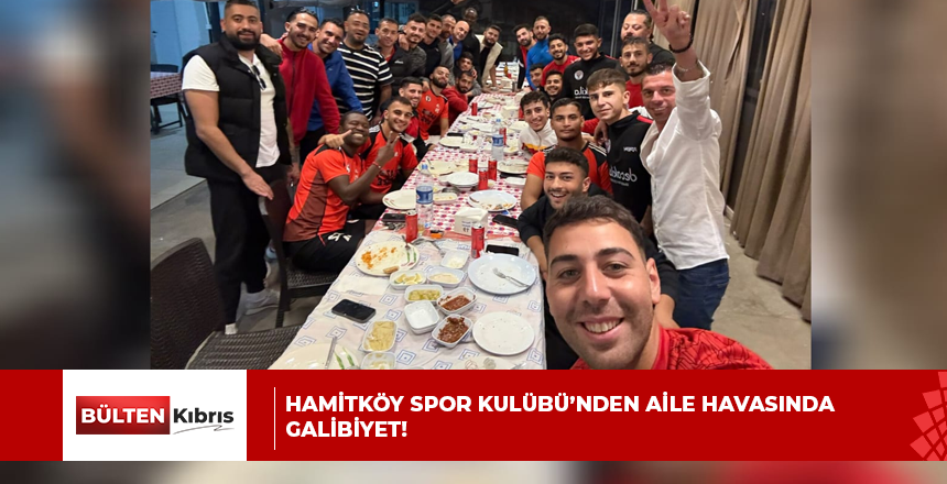 HAMİTKÖY SPOR KULÜBÜ’NDEN AİLE HAVASINDA GALİBİYET!