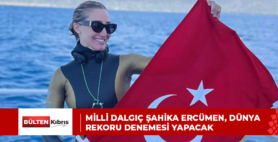 Milli dalgıç Şahika Ercümen, dünya rekoru denemesi yapacak