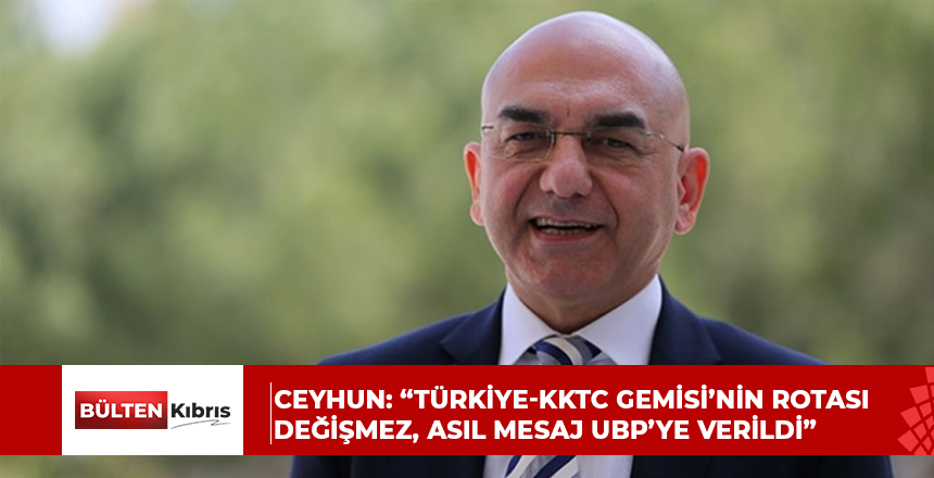 Emekli Büyükelçi Ozan Ceyhun: “Türkiye-KKTC Gemisi’nin Rotası Değişmez, Asıl Mesaj UBP’ye Verildi”