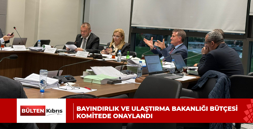 Bayındırlık ve Ulaştırma Bakanlığı Bütçesi komitede onaylandı