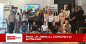 İnsan Hakları Okulu Gazimağusa’da düzenlendi