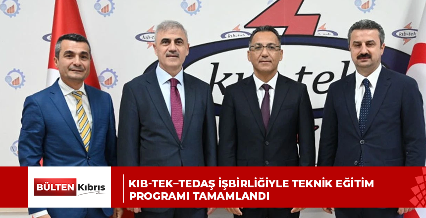 KIB-TEK–TEDAŞ İşbirliğiyle Teknik Eğitim Programı Tamamlandı