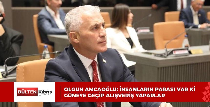 Olgun Amcaoğlu: İnsanların parası var ki güneye geçip alışveriş yaparlar