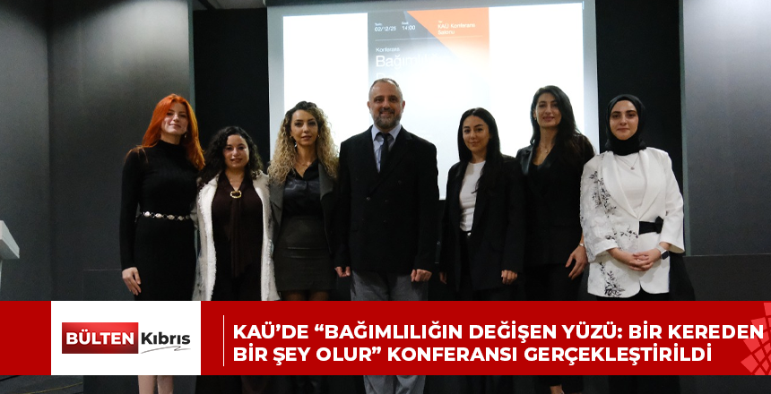 KAÜ’de “Bağımlılığın Değişen Yüzü: Bir Kereden Bir Şey Olur” konferansı gerçekleştirildi