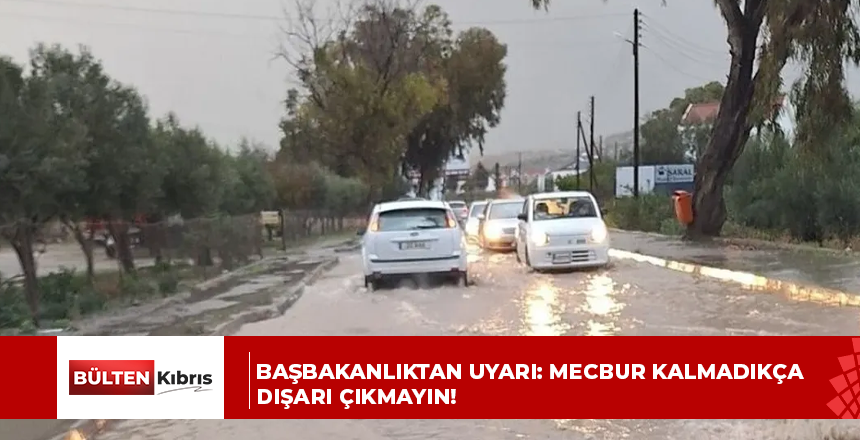 BAŞBAKANLIKTAN UYARI: MECBUR KALMADIKÇA DIŞARI ÇIKMAYIN!
