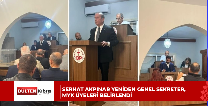 Serhat Akpınar yeniden genel sekreter, MYK üyeleri belirlendi